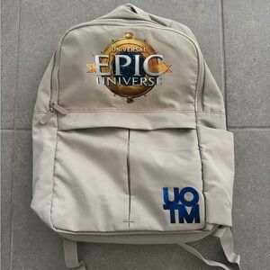 Universal Epic Universe TM Backpack HTF Rare NWOT